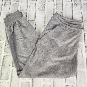 Patagonia Ahnya Jogger Women's Sz Medium Gray Sweatpants Organic Cotton Drawcord